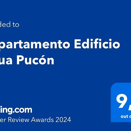 Departamento Edificio Aqua Pucon Apartment Exterior foto
