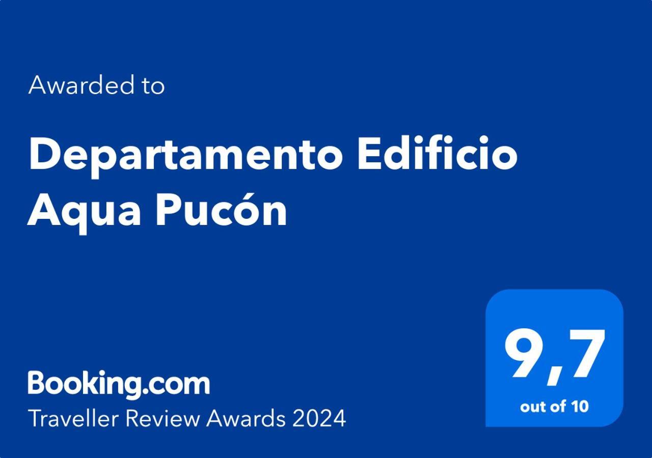 Departamento Edificio Aqua Pucon Apartment Exterior foto